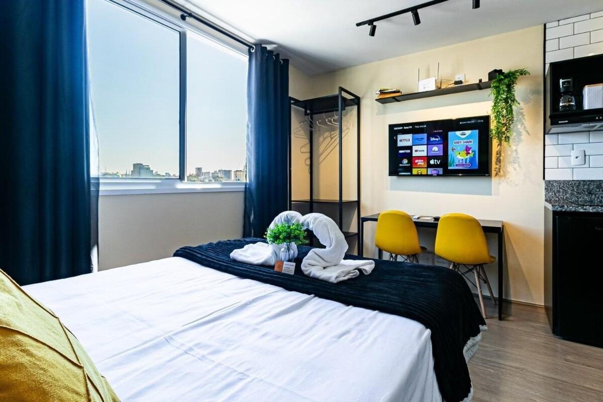 Esplendido Studio No Bras Com Piscina/metro Bras Apartamento São Paulo